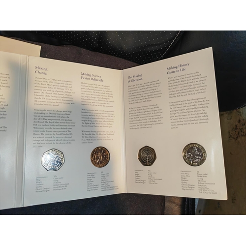 290 - 2021 Royal Mint Unc Coin Set