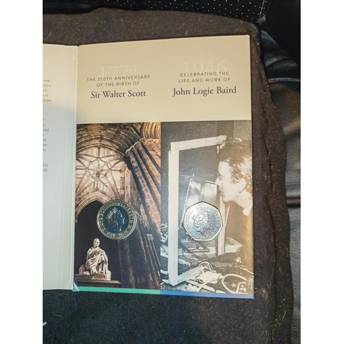 290 - 2021 Royal Mint Unc Coin Set