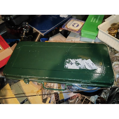 334 - Selection Of Mixed Coins In Tin