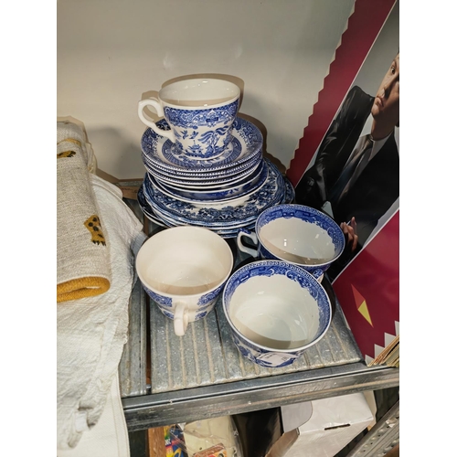 138 - Selection Of Blue And White China
