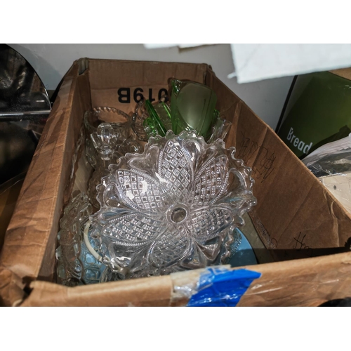 155 - Box Of Glassware