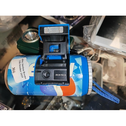 306 - Zeon Tech Pepsi Can Camera 35Mm Film