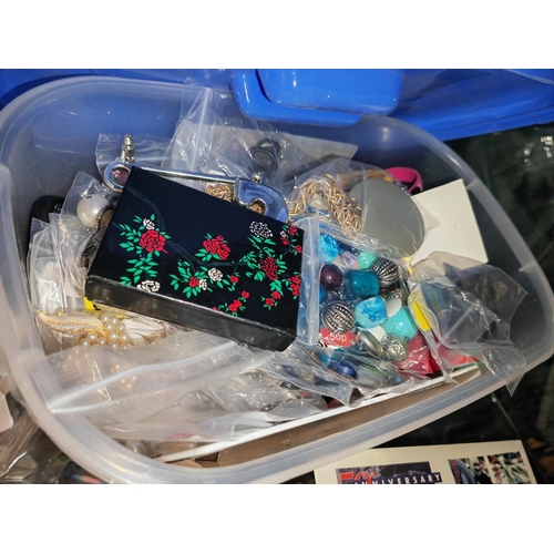 308 - Large Crate Of Modern Costume Jewellery