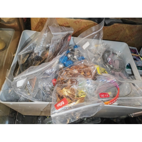 310 - Large Crate Of Modern Costume Jewellery