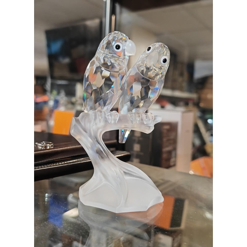 343 - Swarovski Love Birds Ornament