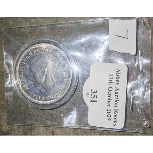 351 - Festival Of Britain 1951 George 6Th In Capsule