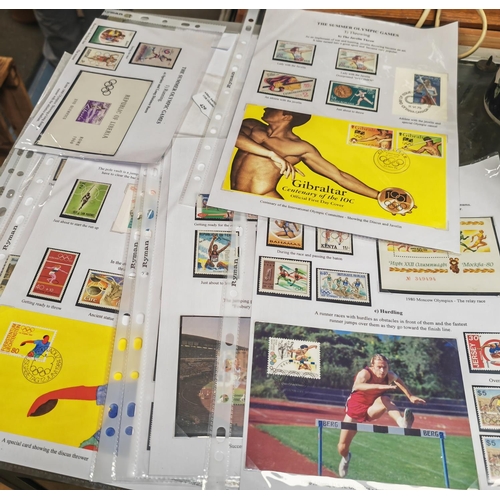 429 - 8 Sheets Of Mint Olympic Games Stamps