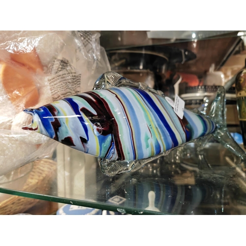 443 - Large Murano End Of Days Fish