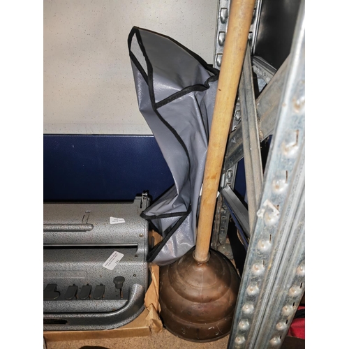 453 - Vintage Copper And Wood Washing Dolly