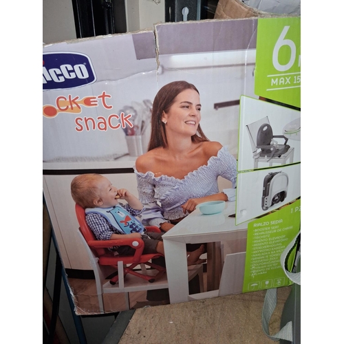 69 - Chicco Pocket Snack Chair Boxed Plus 2 Others