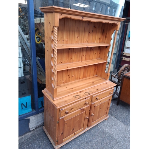74 - Pine Welsh Dresser