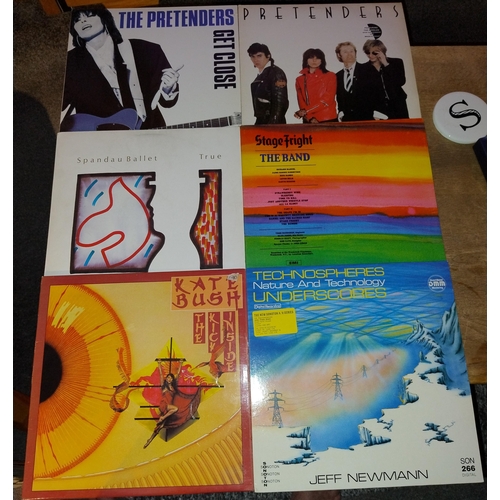 161 - Good Selection Of Clean Vinyl Albums - The Band, Kate Bush Etc