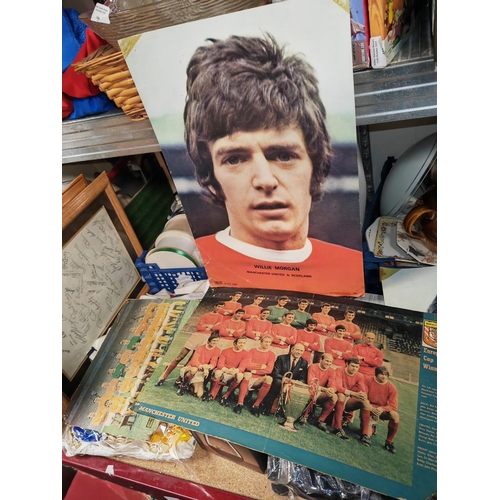 198 - Selection Of Pictures Of Manchester United Football Players Including George Best