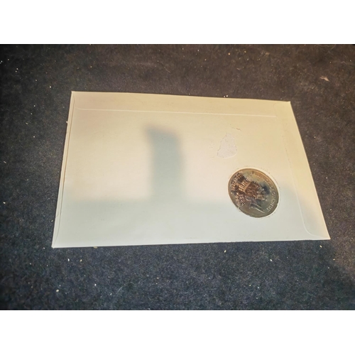 304 - 50Th Anniversary D Day Coin First Day Cover