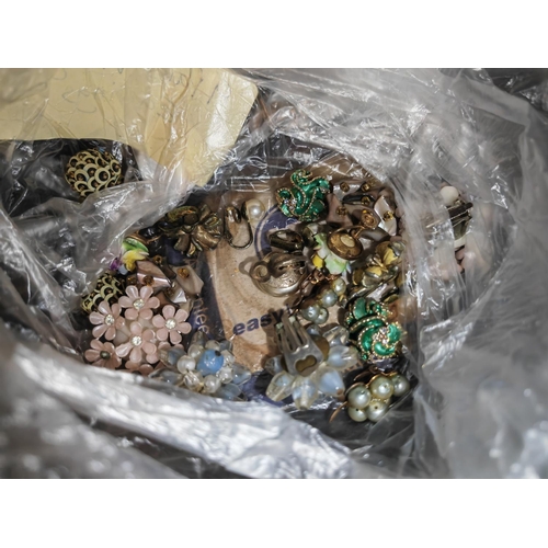320 - 2 Bags Of Necklaces, Earrings Etc