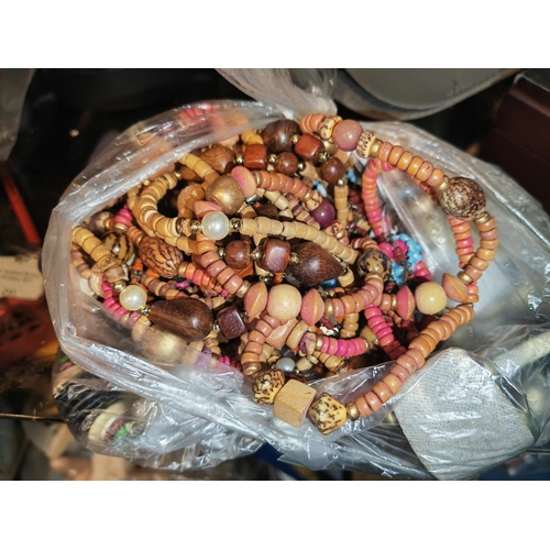 320 - 2 Bags Of Necklaces, Earrings Etc