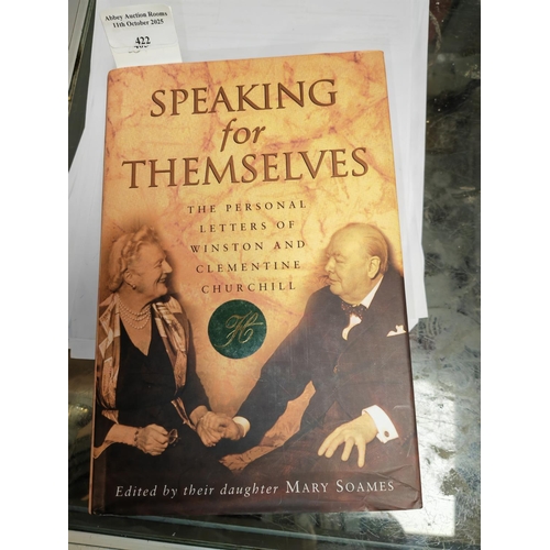 422 - Book Winston Churchill & Clementine Signed By Daughter & Editor Mary Soames, 1998 1St Edition Person... 