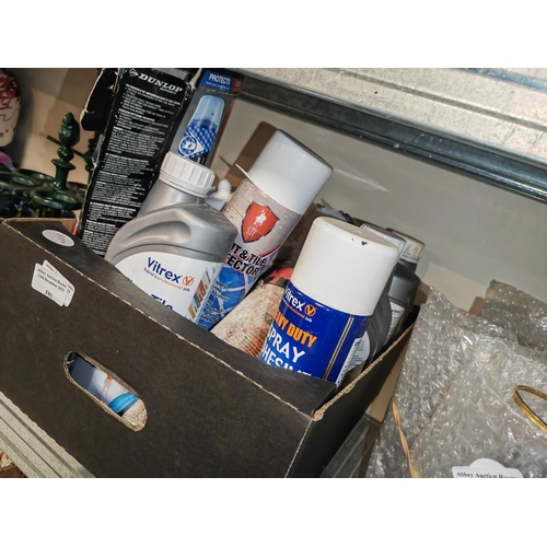 191 - Box Of Assorted Liquids