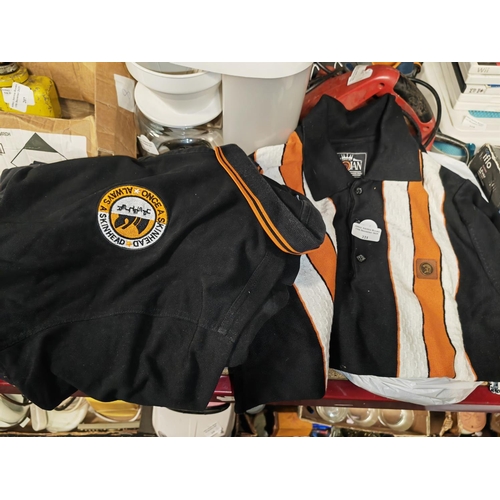 221 - 2 Skinhead Upstarter And Trojan Polo Shirt Size Xl