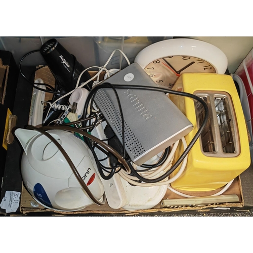 228 - Box Of Kitchen Electricals Etc