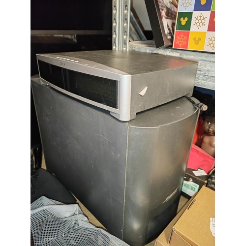 230 - Bose Surround Sound System With Speakers Ande Cables
