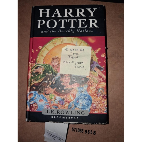 11 - Harry Potter The Deadly Hallows Hard Back Book First Edition