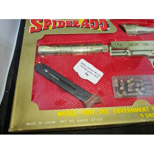 Falcon Spider.455 Full Automatic Toy Gun With Silencer And Scope