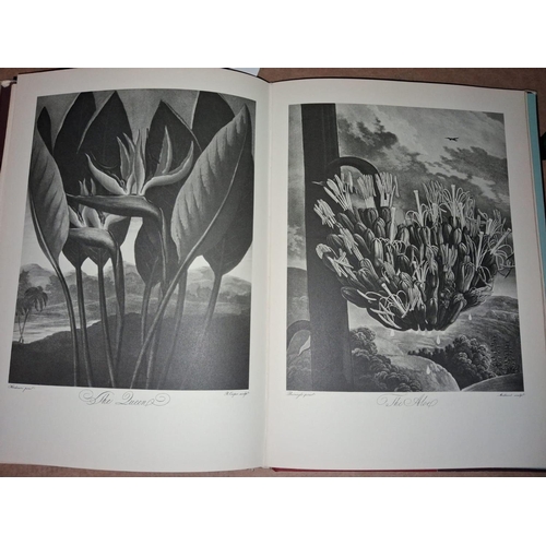15 - Book Thorntons Temple Of Flora 1951 Edition Facsimile Reproduction, Flower Engravings, 12 Colour & 2... 