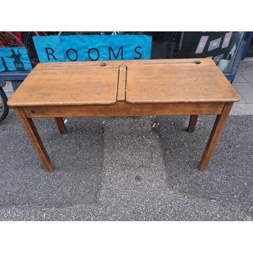 38 - Double School Desk