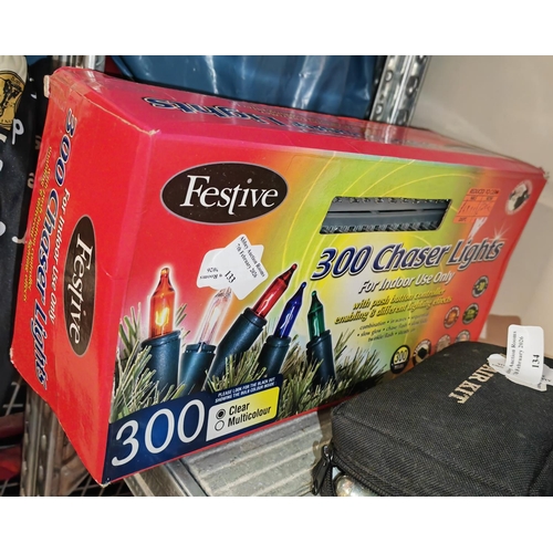 133 - Boxed Set Of 300 Chaser Lights Unused