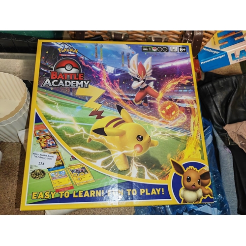 214 - Pokemon And Labyrinth Boardgames