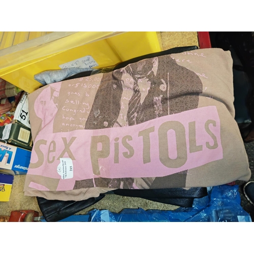 215 - Sex Pistols/Punk T-Shirt/Zip Trousers/Hoody Size L