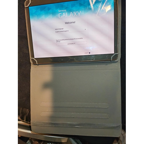 265 - Samsung Galaxy Tablet With Case No Charger Working