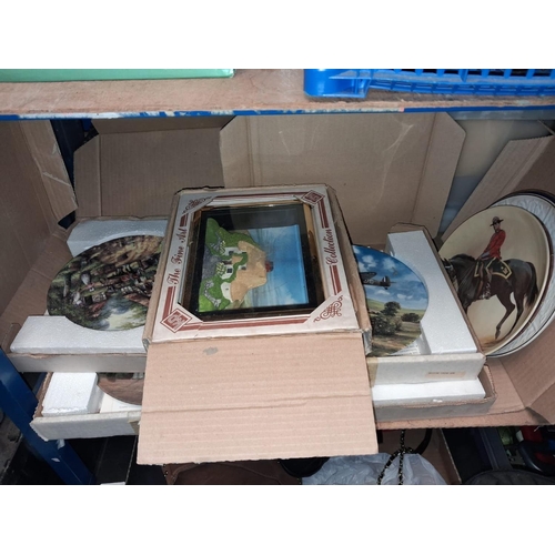 29 - 9 Picture Plates Of Farming Scenes Etc Boxed