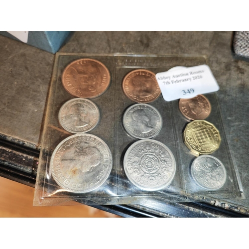 349 - 1953 Unc Coin Set