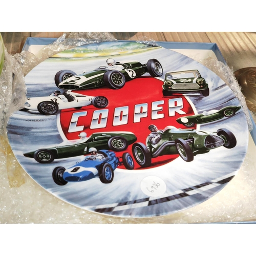 423 - Wedgwood Mini Cooper Racing Plate