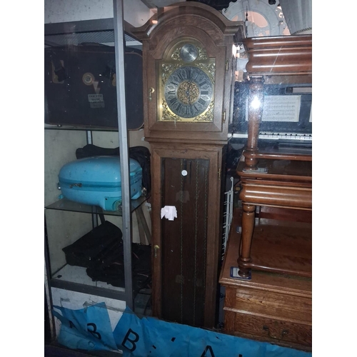 47 - Reproduction Grandfather Clock No Weights