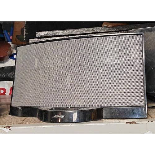 115 - Bose Docking Station Plus Panasonic Dab Radio With Power Cable Untested