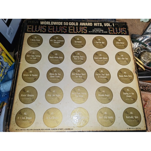 202 - Elvis Presley Rare 1970 Presentation Lp Set 50 Songs Rca