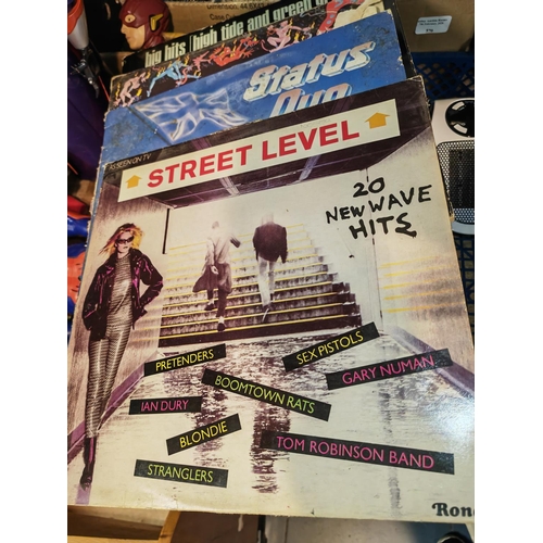 573 - Selection Of Lp Records Including Tears For Fears, Rolling Stones, Culture Club, Bananarama Etc