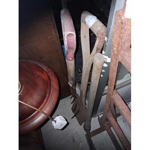 62 - Pick, Shovel And Fork