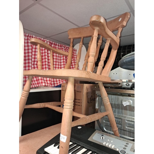 85 - Solid Wood Farmhouse Chair