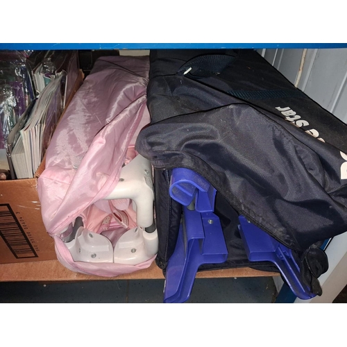 94 - 2 Travel Cots One Small One Large