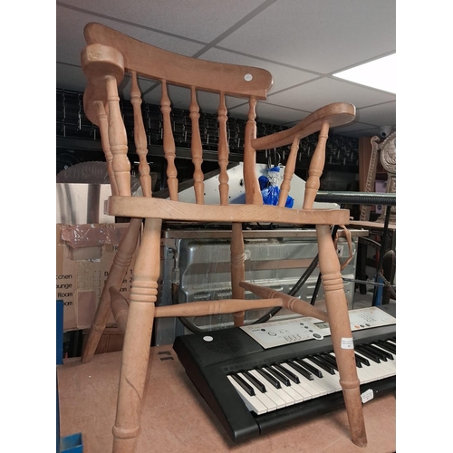 85 - Solid Wood Farmhouse Chair