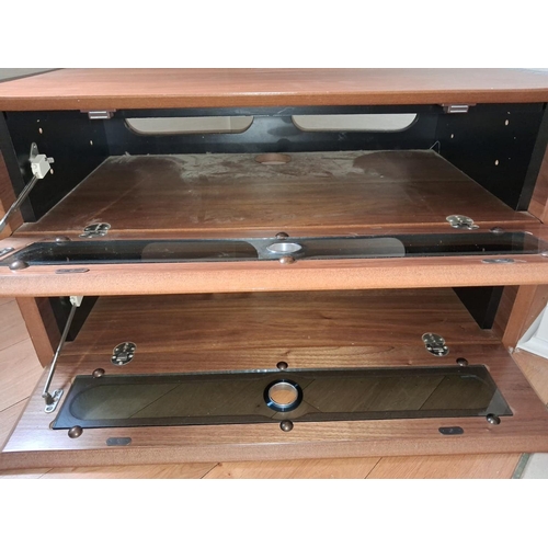 102 - Modern 2 Door Swivel Tv Cupboard