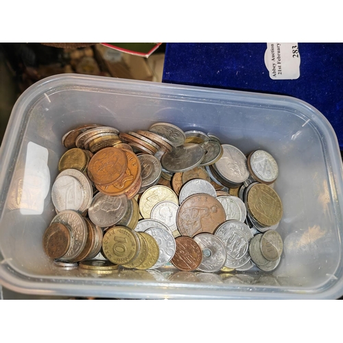 280 - Tub Of Assorted Coins