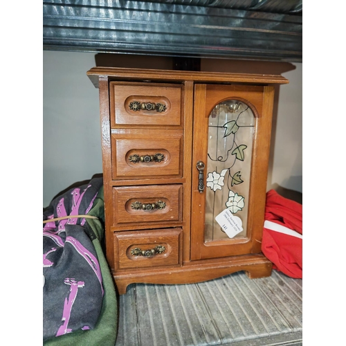 141 - Jewellery Box Display Cabinet