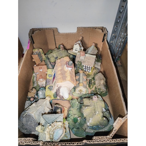 147 - Box Of Mixed Cottages Including Academy Some A/F