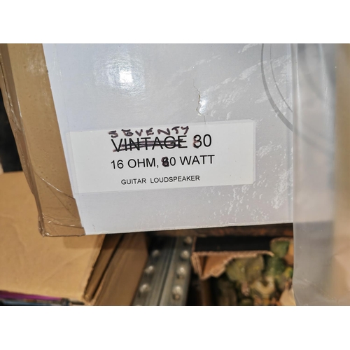 135 - Celestion 16 Ohm/80 Watts Guitar Loud Speaker In Box Unused