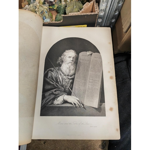 151 - 1878 Holy Bible In Need Of Repair